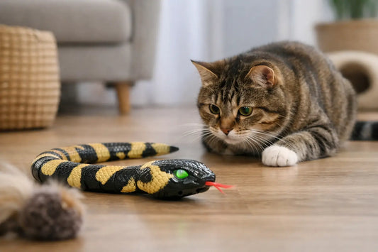 Interactive Cat Toy Electronic Snake Toy Guide