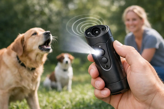 3-in-1 Dog Repeller & Bark Control Device