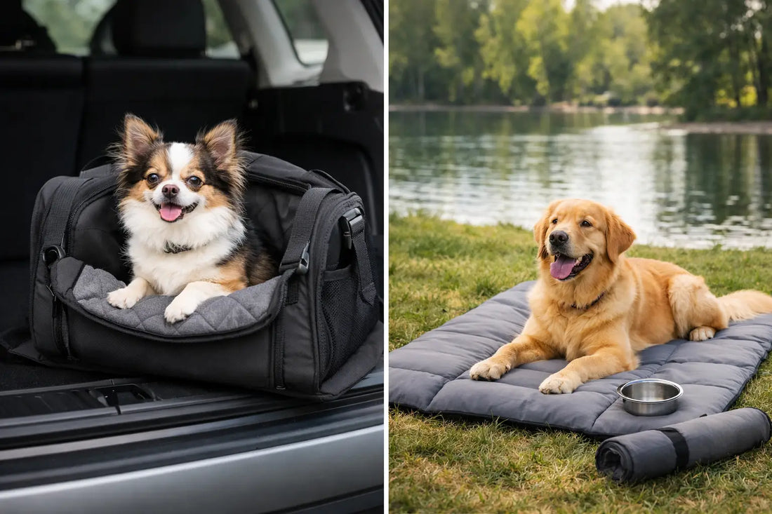 Dog Carrier Pad and Foldable Travel Bed