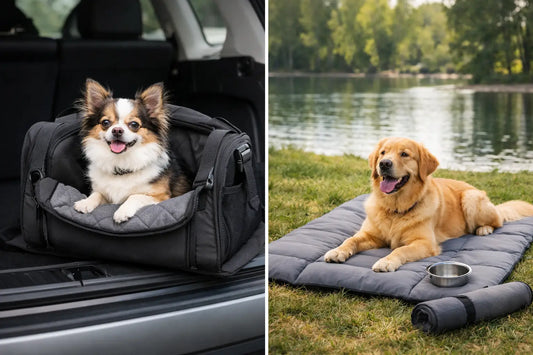 Dog Carrier Pad and Foldable Travel Bed