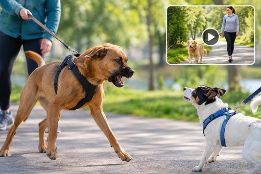 What Causes Leash Aggression in Dogs on Walks?
