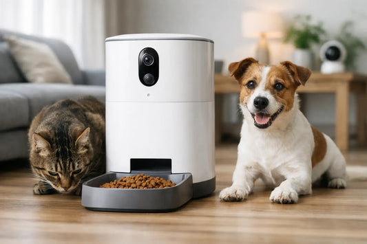 Automatic Pet Feeder with Camera | 1080p Smart